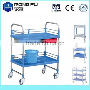 Steel+plastic Medication Trolley for Hospital thumbnail-1