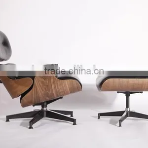 China Manufacturer Best Selling Replica Charles Emes Chair Lounge With Footrest thumbnail-3