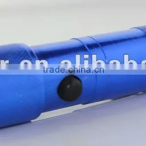 8 LED and 1pc Laser Aluminum Flashlight thumbnail-1