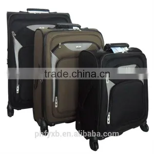 20"Classic Design Soft Luggage Sets Polyester Oxford Cloth Trolley Case EVA Trolley Sets thumbnail-1