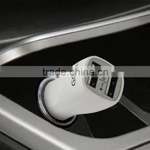 Nice Shape 5v 2100ma Dual Usb Port Universal Mini Wireless Car Charger for Mobile Phone in China thumbnail-4