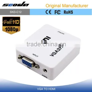 Mini Vga 2 Hdmi Converter Connect PC to 1080P HDTV thumbnail-1