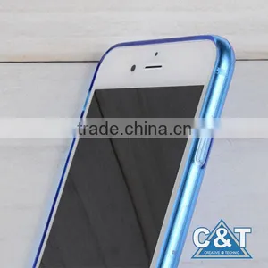C&T New Style Popular Slim Transparent Tpu Mobile Phone Shell for Iphone 6s thumbnail-5