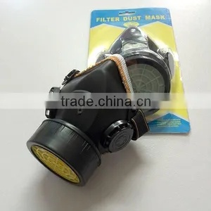 Double or Single Filter Chemical Respirator and Dust Gas Mask thumbnail-5