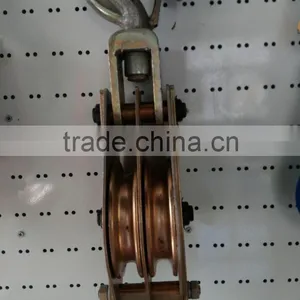 Hardware Forged Galvanized Electric Pulley Block thumbnail-2