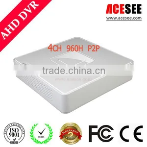 4CH 1080P/ 720P Network AHD Camera AHDVR With Icloud P2P thumbnail-1