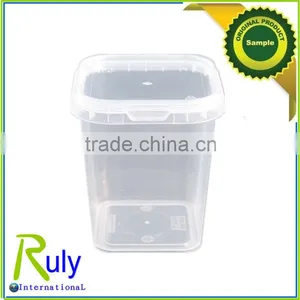 Transparent Plastic Food Container thumbnail-1