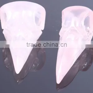 Laser Engraving/rose Quartz Crystal Aniaml Shape thumbnail-2