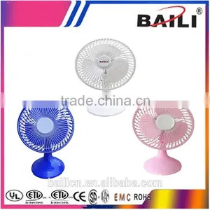 Different Color Mini Electric Fan 6'' Desk Fan Mini Fan thumbnail-1