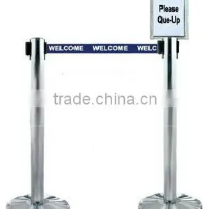 Stainless Steel Frame For Self Retractable Belt Q-Up Stand (Frame Only) thumbnail-1