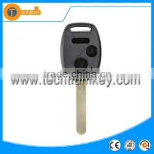 2+1 Button With Key Fobs and Chip Groove and Logo Key Blank for Honda Accord Fit CRV ODYSSE thumbnail-2