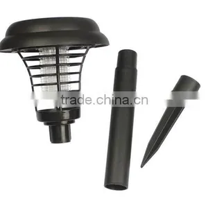 Hot Selling Pest Repeller!Easy to Use IP65 Solar UV Pest Trap Zapper for Garden/farm Outdoor Mosquito Flying Insect thumbnail-5