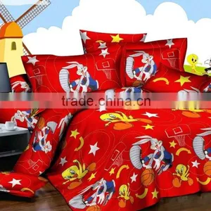 100% Polyester Children Bedding/kids Bedding Set/3d Cartoon Bed Linen thumbnail-1