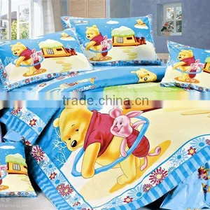 100%cotton Bedding Set,bear Duvet Cover, Cartoon Bedroom Set thumbnail-1
