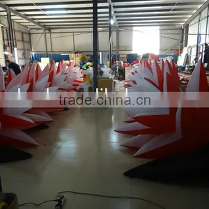 Big Inflatable Red Flower for Wedding Decoration thumbnail-3