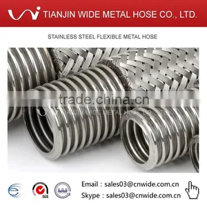 Stainless Steel 304 Wire Braided Air Conditioning Flexible Duct thumbnail-5