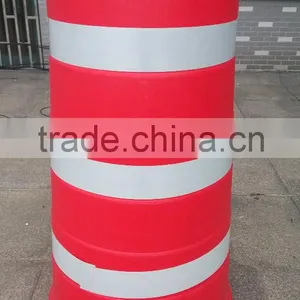Plastic Traffic Barrel Warning Barrel thumbnail-2
