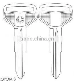 Nickel Silver Key Blank thumbnail-1