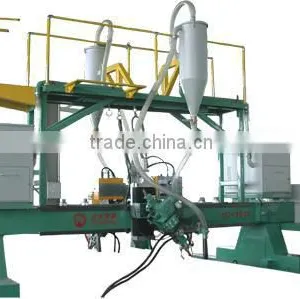 HG300 Gantry h Beam Truck Chassis Crane Beam DC1000 h Beam Welding Machine thumbnail-1