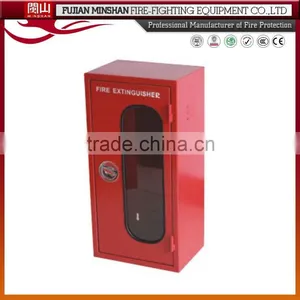 Red Fire Extinguisher Box, Rectangular Box, Fire Extinguisher Box Glass thumbnail-1