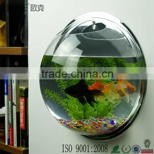 High Clear Eco-friendly Hang on the Wall Acrylic Fish Tank Cheap Price thumbnail-1