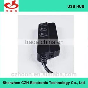 TOP Selling Products! 4-Port Usb 2.0 Hub With Individual On/off Power Switches and LED Indicators thumbnail-5