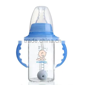 150ml Standard Size High Borosilicate Glass Baby Feeding Bottle thumbnail-5