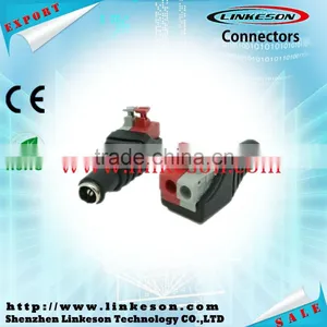 New 2.1 x 5.5mm 12v Female dc to Clip Terminal Connector thumbnail-1
