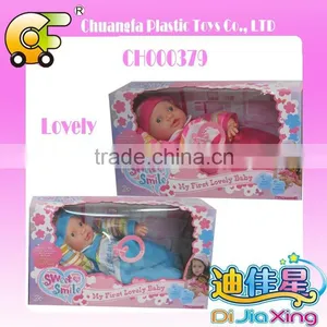 16 Inch Solf Body Baby Dolls Lovely Baby(crying Laugh Papa Mama) thumbnail-4