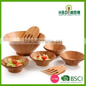 High Quality Eco-friendly Bamboo Bowl,wooden Bowl Wholesale thumbnail-5