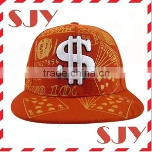 Custom 3d Embroidery Flat Bill Wholesale Snapback Hats and Caps thumbnail-5