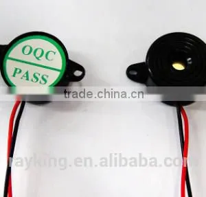9V Buzzer , 23*12mm Buzzer , Piezoelectric Buzzer Type With Wire thumbnail-1