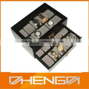 Good Quality Rectangular Leather Watch Box Packaging in China thumbnail-6