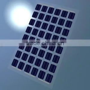 90w Transparent PV Solar Panels With Monocrystalline thumbnail-1