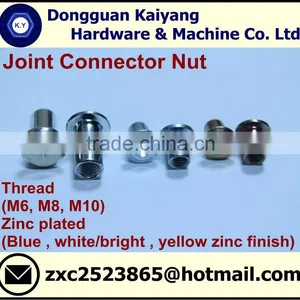 Joint Connector Nut (Furniture Fastener); M6, M8. M10 thumbnail-2