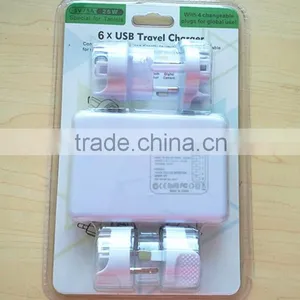 5a 6 Port Usb Wall Adapter Usb Wifi Adapter thumbnail-2