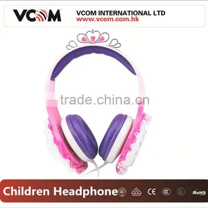 OEM Stereo Pink Overhead Headphones With Volume Control thumbnail-1