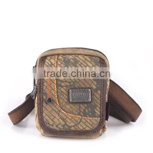 Leisure Men's Canvas Messenger Bag Design Retro Sling Bags Classic Cross Body Bag thumbnail-6
