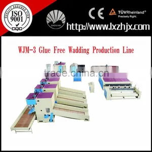 Nonwoven Bonded Wadding Production Line For Quilts , Textile Machinery Price thumbnail-5