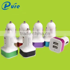 Wholesale Brand New Fashional Design 12v Solar Car Battery Charger 5V 2.1A Output 2 Usb Car Charger thumbnail-3