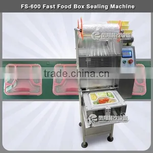 Vertical Automatic Fast Food Box Sealer/sealing Machine, Box Sealing Machine/ Sealer Mob/Whatsapp: +86 18281862307 (May Liao) thumbnail-1