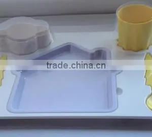 Food Safe Melamine Dinner Set for Kid, Microwave Safe Melamine Dinner Set thumbnail-1
