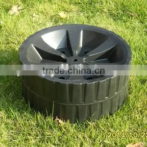 Foldable Wagon Wheel 10" Plastic Wheel thumbnail-3