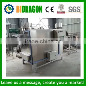 LPG Heating Oily Seeds Cocoa Beans Rotary Roaster Machine thumbnail-1