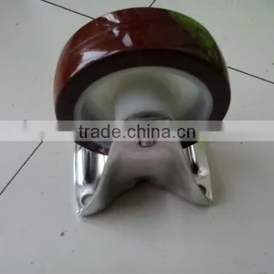 Flat Free Stainless Steel Swivel Caster thumbnail-3