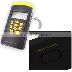 Digital Double Single Unit Range Finder Ultrasonic Laser Indicator Distance Meter/ Measurer 60M 197FT + 10 Memory Units thumbnail-5