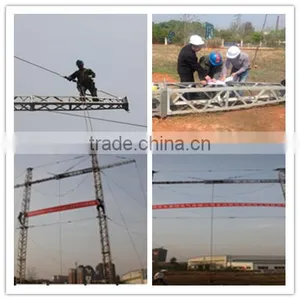 Aluminum Alloy A-shape Lattice Gin Pole Stringing Euqipment With Manual Winch thumbnail-4