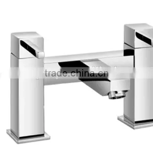 Deck Mounted Bath Filler, Bathroom Taps With Two Handle thumbnail-1