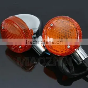 1 Pair Motorcycle Turn Signal Light Lens For Honda CMX250 Rebel Amber New thumbnail-1