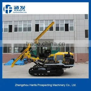 2013 Best-selling ! HF138Y Crawler Type Hydraulic Borehole Drillling Tools With Air Compressor thumbnail-1
